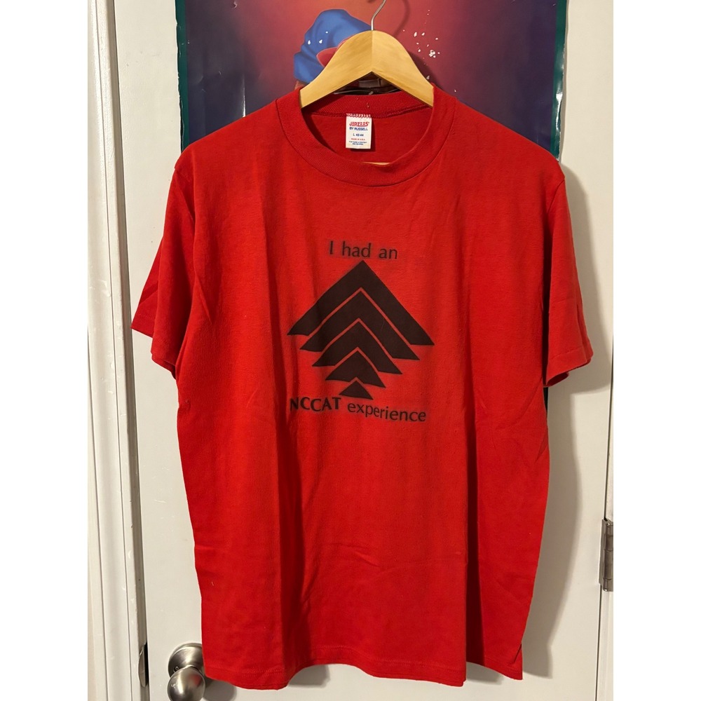 Vintage 90s NCCAT aggie Experience HBCU T Shirt Jerzees By Russell Mens Size L